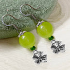 Heather's cf Four Leaf Clover Silver Leaf Beads 100-150 Pcs Leaves Craft Antique Leaf Charms for Crafting Leaf Pendant Charm for Necklace Bracelet Earring Making Fall Leaf Beads Set - color: Silver Clover