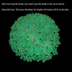 ToBeIT Alphabet Letter Beads 1000 pcs Glow in The Dark Acrylic Alphabet Beads Round 4X7mm UV Letter Beads Jewelry Findings Charms for DIY Bracelet Necklace Craft Making (bg White - Color) - color: bg white - color