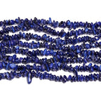 Chip Shell, 260pcs 5-8mm Irregular Shell Beads with Holes, Royal Blue Shell & Lapis Lazuli Like Chip Beads for Jewelry Making - color: Blue