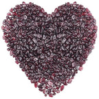 400pcs Natural Chip Stone Beads for Jewelry Making Garnet 5-8mm Irregular Gemstones Healing Crystal Loose Rocks Bead Hole Drilled for Ring Earrings Necklace Bracelet Making DIY Art Crafts - color: Garnet (2 Strands-62")