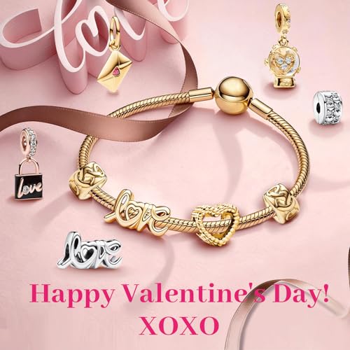 Mothers Day Birthday Number Love Family Friendship Graduation Auntie Grandma Dad Mom Charms for Pandora Bracelets Necklaces, Gifts Women, for Anniversary Valentines Christmas - style: I Love You to The Moon and Back