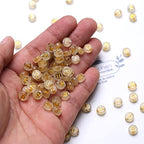 ToBeIT 1000pcs Letter Beads Glow Gold Alphabet Beads Round 4X7mm Letter Beads Glow in Dark for DIY Bracelet Necklace Craft Making (bgglow-Gold) - color: bgglow-gold