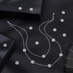 UNICRAFTALE Stainless Steel Alphabet Link Charms from A to Z Letter Pendants Connectors for Earring Bracelet Necklace Flat Round Metal Pendant DIY Earring Bracelet Making - color: Stainless Steel Color
