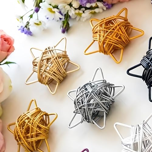 Aluminum Craft Wire,165 Feet 18 Gauge Aluminum Wire for Crafting/Jewelry Making/Floral Making/Sculpting, 1mm Bendable Metal Wires for Model Making/Picture Hanging/Handmade Beading etc(Gold) - color: Gold