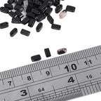 Beadia Natural Black Striped Agate Stone Tila Beads 5x2mm Rectangle 2-Hole Spacer Beads for DIY Bracelet Earring Making 15"/Strand - color: Black Striped Agate, size: 5x2mm