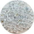Crystal Glass Beads 50 Pieces 10mm Round Faceted Glass Spacer Beads for Jewelry Making Bracelet Earring Necklace DIY Craft Supplies(Crystal Clear) - color: Crystal Clear, size: 10mm