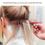 10Pcs Hair Extension Tools, Hair Loop Styling Tool, DIY Pulling Hook Needle Bead Device for Hair Extension Beads and Automatic Needle Threading (Black)