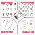 2 Pcs Jewelry Making Tools, Soft Jaw Plier with 6 in 1 Bail Making Plier 3mm to 10mm, Flat Nose Pliers with 2 Replacement Tips Wire Looping and Bending Pliers for Wire Wrapping Straightening - style: Soft Jaw Plier & Bail Making Plier