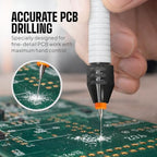 Micro Drill Bits Set with Pin Vise | Small Hand Drill - Pin Vise Hand Drill Manual, PCB Mini Bits for Resin Beads Polymer Clay | DYI Jewelry Making, set - style: Professional