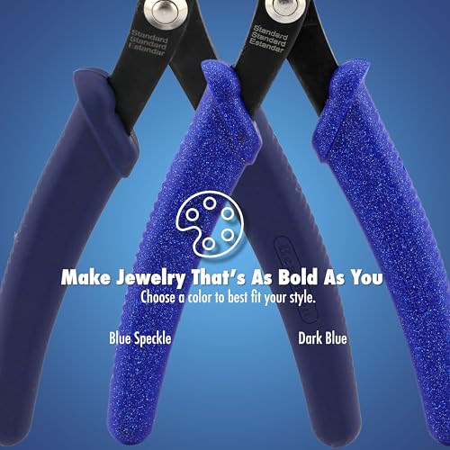 Beadalon Crimp Tool Standard - Fits Crimp Beads #1-3, Crimp Tubes #2-3, Dark Blue, Pocket Travel Size 4 in / 10.1 cm - color: Dark Blue, size: Standard - Pocket