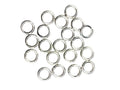 20pcs 925 Sterling Silver Open Jump Rings, 16 Gauge 7.0mm OD/4.5mm ID Made in USA by CRAFT WIRE - size: 7.0mm OD/4.5mm ID