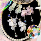 Crystal Glass Beads 500 Pieces 3mm Round Faceted Glass Spacer Beads for Jewelry Making Bracelet Earring Necklace DIY Craft Supplies(Crystal Clear AB) - color: Crystal Clear AB, size: 3mm
