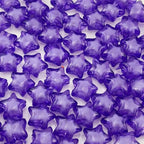 200pcs 11mm Acrylic Star Beads Spacer Beads for DIY Jewelry Making Bracelet Necklace Key Chains Handmade Craft(Bluish Violet) - color: Bluish Violet, size: 11mm