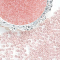 1000PCS 4mm Round Crystal Glass Beads Faceted Spacer Beads Bulk for Jewelry Making Bracelets Necklace Earring Pendants Craft (Light Pink) - color: Light pink, size: 4mm