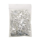 Youdiyla 100pcs Summer Beach Charms Collection, Bulk Marine Sea Animal Life Nautical Charms Metal Pendant Craft Supplies Findings for Necklace and Bracelet Jewelry Making (HM292) - color: Summer Beach Charm-100pcs