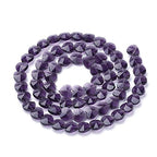 Cheriswelry 100pcs 14mm Indigo Transparent Glass Beads Faceted Heart Shape Beads Smooth Crystal Loose Spacer Beads for DIY Earring Bracelet Necklace Craft Jewelry Making - color: Indigo