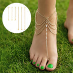 6 Pcs Gold Necklace Extenders for Women Non Tarnish Gold Bracelet Chain Extenders Set, Extensions 2 Inch, 4 Inch Bracelet Anklet Extender