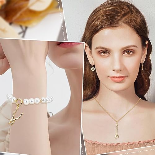 Beebeecraft 1 Box 8Pcs 4 Styles Mini Tool Charms Golden Wrench & Plier & Hammer Charm 18K Golden Brass Plated with CZ Crystal Stone Pendants for DIY Jewelry Making Arts Crafts