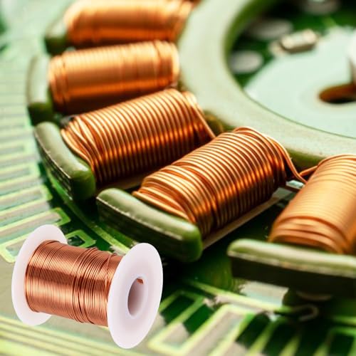 MECCANIXITY 20 AWG Magnet Wire, 20 Gauge Enameled Copper Wire, 8 oz Magnetic Coil Wire for Transformer, Motor, Electric, 155C(311F) - size: 20AWG