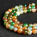 100pcs 10mm Peacock Agate Beads Natural Gemstone Beads Round Loose Beads for Jewelry Making - color: Peacock Agate, size: 10mm