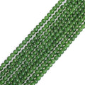 GEM-Inside Natural 3mm Green Taiwan Jade Gemstone Loose Beads Spacer Tiny Beads for DIY Jewelry Making 15" - color: Green Taiwan Jade, size: 3mm