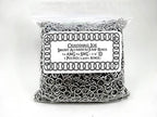 1 Pound Bright Aluminum Chainmail Jump Rings 16G 1/4" ID (3600+ Rings) - size: 16swg 1/4" Id
