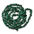 5-8mm Natural Malachite Gemstone Chips Loose Beads Semi Precious for Jewelry Making DIY Handmade Craft Supplies 1 Strand per Bag Approxi 34" - color: Malachite Chips