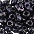 TUMBEELLUWA Natural Gemstone Beads for Jewelry Making, Rondelle Large Hole Loose Beads Pack of 15,Blue Sand Stone(8x14 mm) - color: Dark Blue