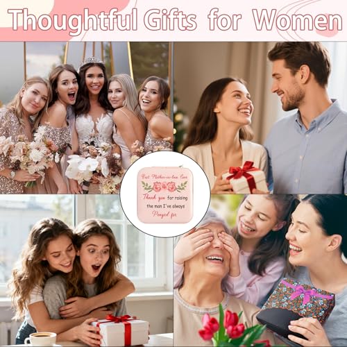 Mother in Law Gifts from Daughter-in-Law Christmas Valentines Mothers Day Birthday Gifts for Mothers in Law Future Mother-in-Law Wedding Gift Pink Portable Travel Jewelry Box Jewelry Case - color: mother in law
