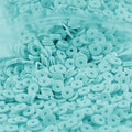 2000pcs Cyan Clay Beads for Bracelets Making, Flat Round Polymer Clay Beads 6mm Spacer Heishi Beads for Jewelry Making Earring Bracelets Necklace - color: Cyan 11