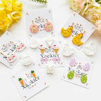 Easter Polymer Clay Cutters Set - 12pcs Sharp & Durable Bunny, Chick, Ice Cream & Egg Shapes for DIY Earring Jewelry Making, Soft Clay Crafts & Spring Holiday Supplies - color: 2K color