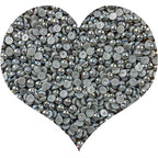1000pcs 5mm Half Pearl Beads Flatback Pearl Beads Half Round Plastic Pearls for Crafts Scrapbooking Embellishment Nail Art(Light Gray AB) - color: Light Gray AB, size: 5mm