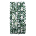 BEADIA Natural African Jade Stone Round Loose Semi Gemstone Beads for Jewelry Making 4MM 38cm/Strand - color: African Jade, size: 4mm
