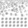 FASHEWELRY 300Pcs 2mm Cubic Zirconia Cabochons Tiny Rhinestone Clear Pointed Back Faceted Crystal Diamante for Nail Art Craft Replacing Jewelry Grade AAA - color: Clear, size: 2mm