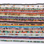 155pcs 2mm Natural White Howlite Stone Loose Round Beads Gemstone Smooth Samll Spacer Beads for jewerly Making Bracelet Necklace - color: White Howlite Beads, size: 2 mm
