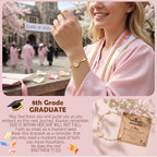 Cross Bracelet Gifts for Women Her - 14K Gold Plated Move Mountains Mustard Seed Cross Bracelet Faith Belief Bracelets Jewelry Gifts for Mom Girlfriend Bestie‌ Wife Mothers Day Birthday 8th Grade Graduate Graduation Anniversary‌ - style: Gold 8th Grade St