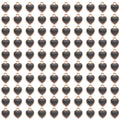 200 pcs Tiny Heart Enamel Charm Gold Plated Alloy Love Pendant Bracelet Earring Keychain Jewelry Crafts 6x8mm - color: Black