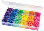 Beadery B6262 The Sparkles Pony Bead Box - approximately 2300 beads - size: 9x6mm