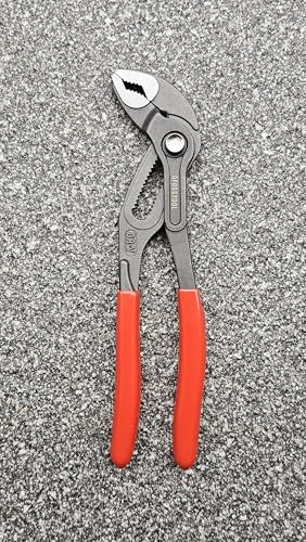 2pc Groove Joint Plier, Adjustable Pliers Multi-Purpose Water Pump Pliers, Tongue And Groove Plier, V-Jaw, Chrome-Vanadium Steel,Slip Joint Plier Set For Craftsman Lineman Engineer(7+10inch) - style: 7+10 inch