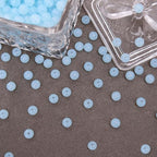 BONNY BOXX 1000PCs 6MM Jelly Light Blue Acrylic Round Beads, Smooth Transparent Acrylic Balls, Plastic Resin Gumball Bubblegum Chunky Beads for Necklace & Bracelet Making, Crafting Supplies - color: Jelly Light Blue, size: 6MM