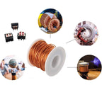Copper Wire Beaded Jewelry Craft Wire, Used for Jewelry Crafts Making, Ornaments Floral Decoration COPPER WIRE, 12 Gauge-2MM, 39FT-10.5OZ