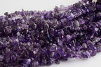 Natural Chip Stone Beads Amethyst 5-8mm About 400 Pieces Irregular Gemstones Healing Crystal Loose Rocks Bead Hole Drilled DIY for Bracelet Jewelry Making Crafting (5-8mm, Amethyst) - color: Amethyst