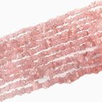 3-5mm Natural Rose Quartz Gemstone Chips Loose Beads Semi Precious for Jewelry Making DIY Handmade Craft Supplies 1 Strand per Bag Approxi 32" - color: Rose Quartz