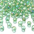 100pcs Lime Green Glass Teardrop Beads Charms Water Drop Faceted AB Color Plated Beads Top Drilled Sparkly Prisms Chandelier Dangle Charms for DIY Earrings Necklace Bracelet Jewelry Craft 10.5x8mm - color: Lime Green