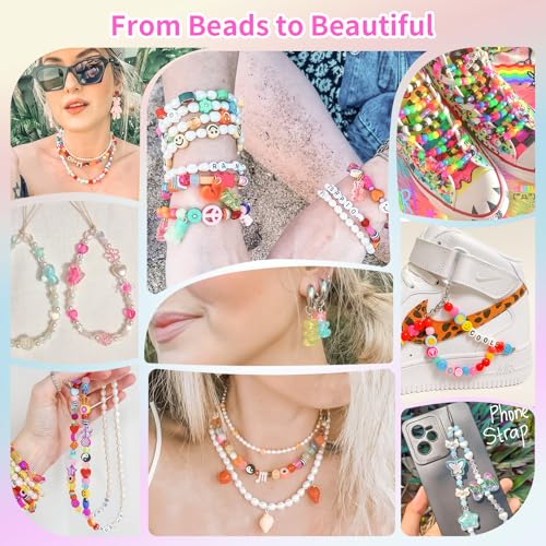 Acrylic Letter Beads 4mm Flat Round, 6mm Square - Beads for Making Friendship Bracelet or Necklace (26 Pieces of Flat Round White with Yellow) - color: 26 pieces of flat round white with yellow
