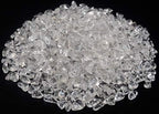 Natural Chip Stone Beads Crystal Quartz 5-8mm About 400 Pieces Irregular Gemstones Healing Crystal Loose Rocks Bead Hole Drilled DIY for Bracelet Jewelry Making Crafting (5-8mm, Clear Crystal Quartz) - color: Clear Crystal Quartz