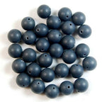 AD Beads Natural Gemstone Round Spacer Loose Beads (6mm 100pcs, Matte Black Onxy) - color: Matte Black Onxy, size: 6mm 100pcs