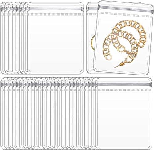 GSXRB Customized PVC Anti Tarnish Jewelry Bags,Jewelry Bags Clear Plastic. Jewelry Pouch for Jewelry Rings and Earrings,Order Contact Customer Service(customized) - size: customized