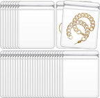 GSXRB Customized PVC Anti Tarnish Jewelry Bags,Jewelry Bags Clear Plastic. Jewelry Pouch for Jewelry Rings and Earrings,Order Contact Customer Service(customized) - size: customized