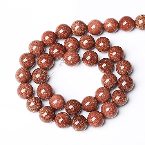 90pcs 4mm Natural Gold Sandstone Beads Gemstone Round Loose Beads for Jewelry Making DIY Bracelet Necklace 15“ (Gold Sandstone, 4mm) - color: Gold Sandstone, size: 4mm